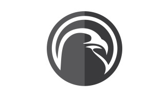Eagle head Logo Vector icon Template vector v3