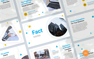 Fact - Business Infographics Presentation Google Slides Template