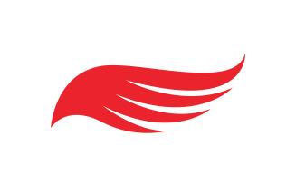 Falcon Wing Logo Template vector eps v2
