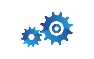 Gear icon Logo Template vector v11