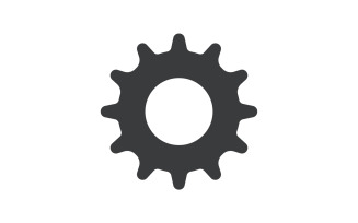 Gear icon Logo Template vector v6