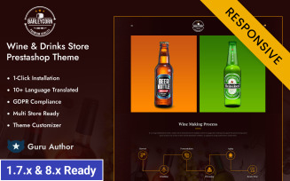 Barleycon - Wine and Drink Store Prestashop Responsive Theme