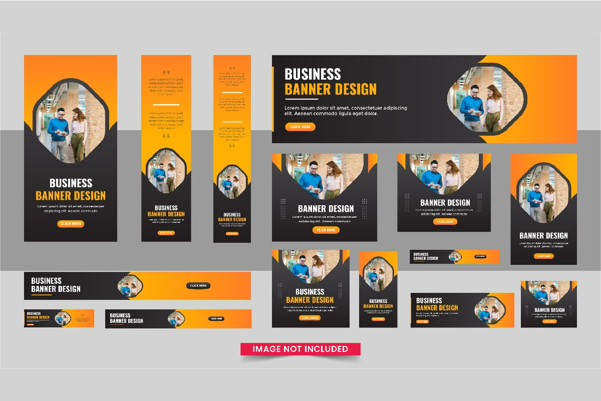 Template #337574 Banner Website Webdesign Template - Logo template Preview