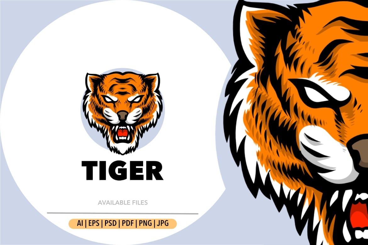 Kit Graphique #337594 Artwork Tiger Divers Modles Web - Logo template Preview