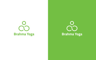 Brahma Yoga Logo Template