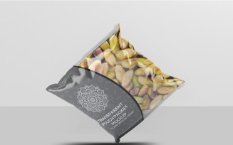 Pouch - Transparent Pouch Packet Mockup 5