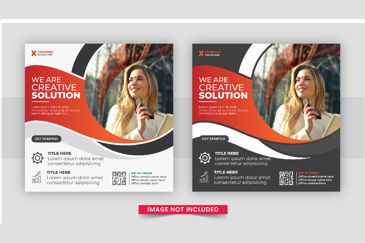 Template #337753 Agency Banner Webdesign Template - Logo template Preview