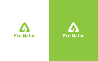 Eco Natur Logo Design Template