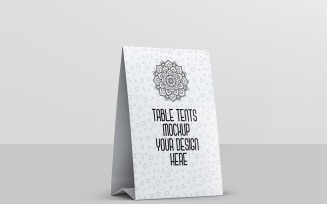 Table Tents - Table Tents Mockup 2