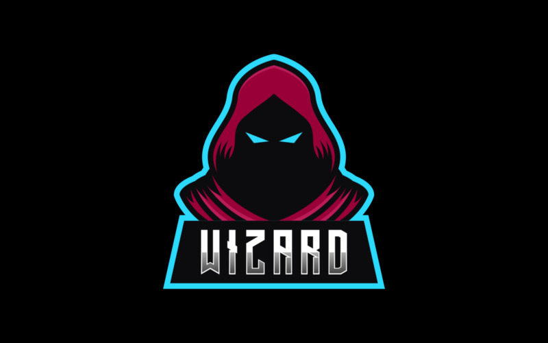 Wizard E- Sport and Sport Logo Logo Template