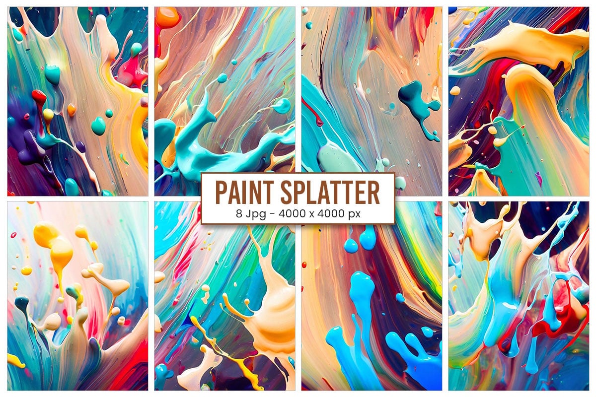 Kit Graphique #337817 Paint Splash Divers Modles Web - Logo template Preview