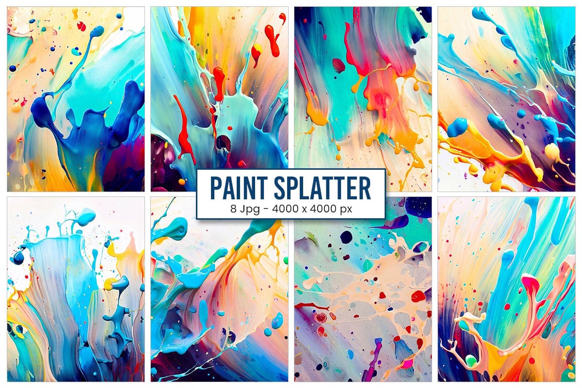 Kit Graphique #337821 Paint Splash Divers Modles Web - Logo template Preview