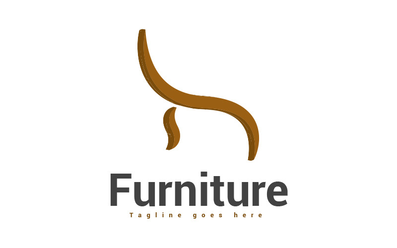 3d logo design for furniture ( Business ) Logo Template