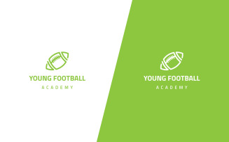 Young Foodball Academy Logo Template