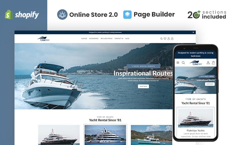 Template #337900 Boat Booking Webdesign Template - Logo template Preview