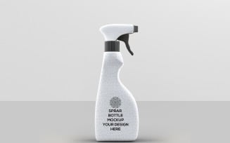 Spray Bottle - Cleaning Spray Bottle Mockup