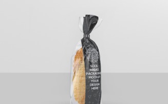 Bread - Slice Bread Packaging Mockup 4
