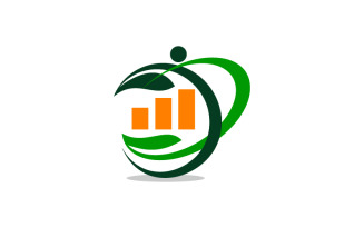 Business Growth logo template design