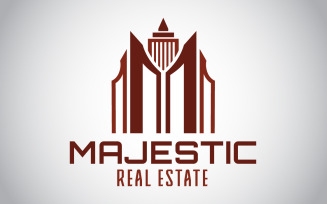 Majestic Real Estate Logo Template