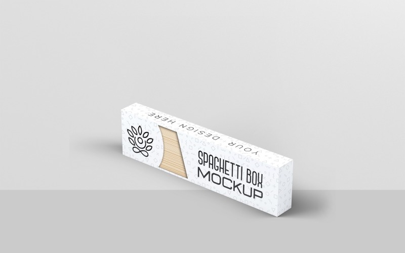 Spaghetti - Spaghetti Box Mockup 5 Product Mockup