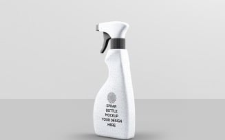 Spray Bottle - Cleaning Spray Bottle Mockup 2