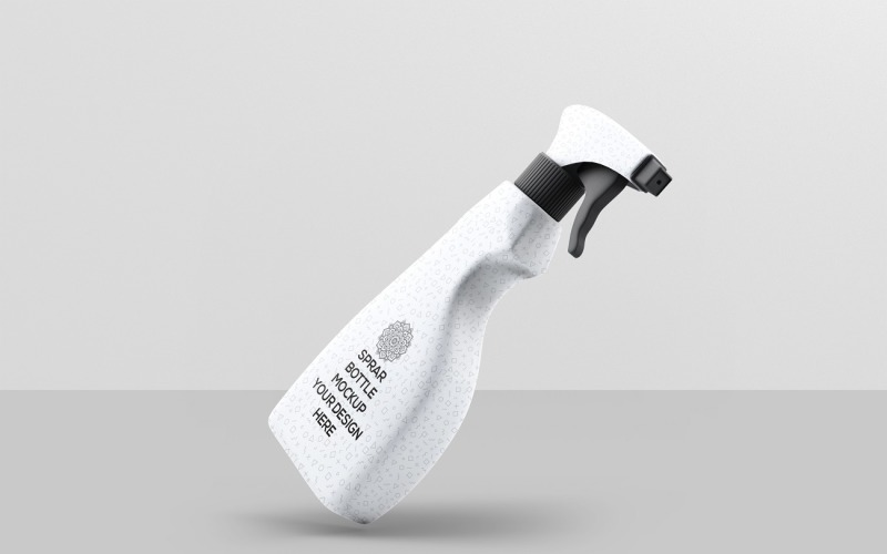 Spray Bottle - Cleaning Spray Bottle Mockup 6 Product Mockup
