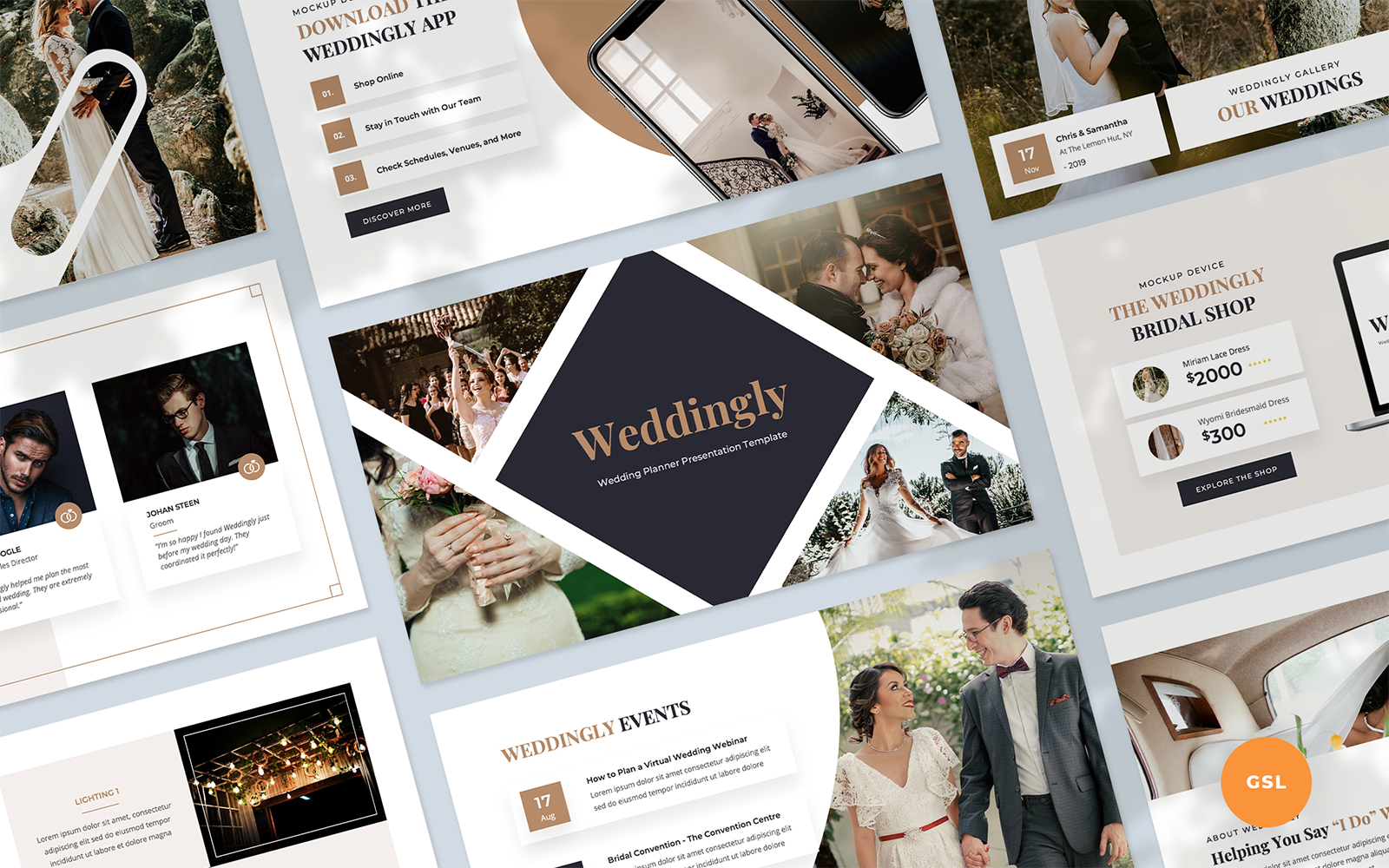 Template #338182 Organizer Marriage Webdesign Template - Logo template Preview