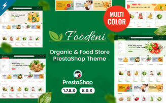 Foodeni - Vegetable, Fruits and Grocery PrestaShop Theme