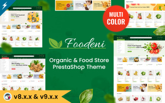 Foodeni - Vegetable, Fruits and Grocery PrestaShop Theme