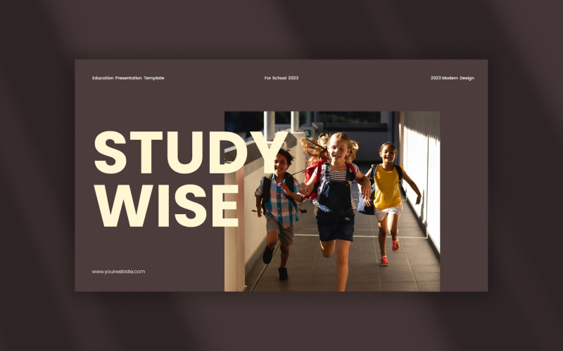 StudyWise Education Presentation Template PowerPoint Template