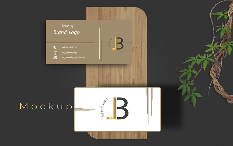 Unique Business or Personal Card Template Corporate Identity