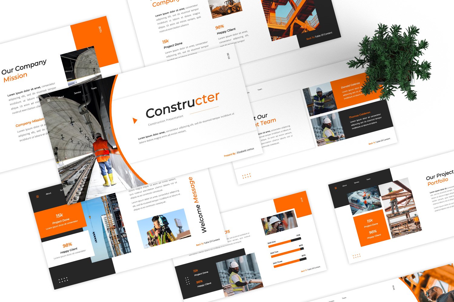 Kit Graphique #338231 Construction Construireing Divers Modles Web - Logo template Preview