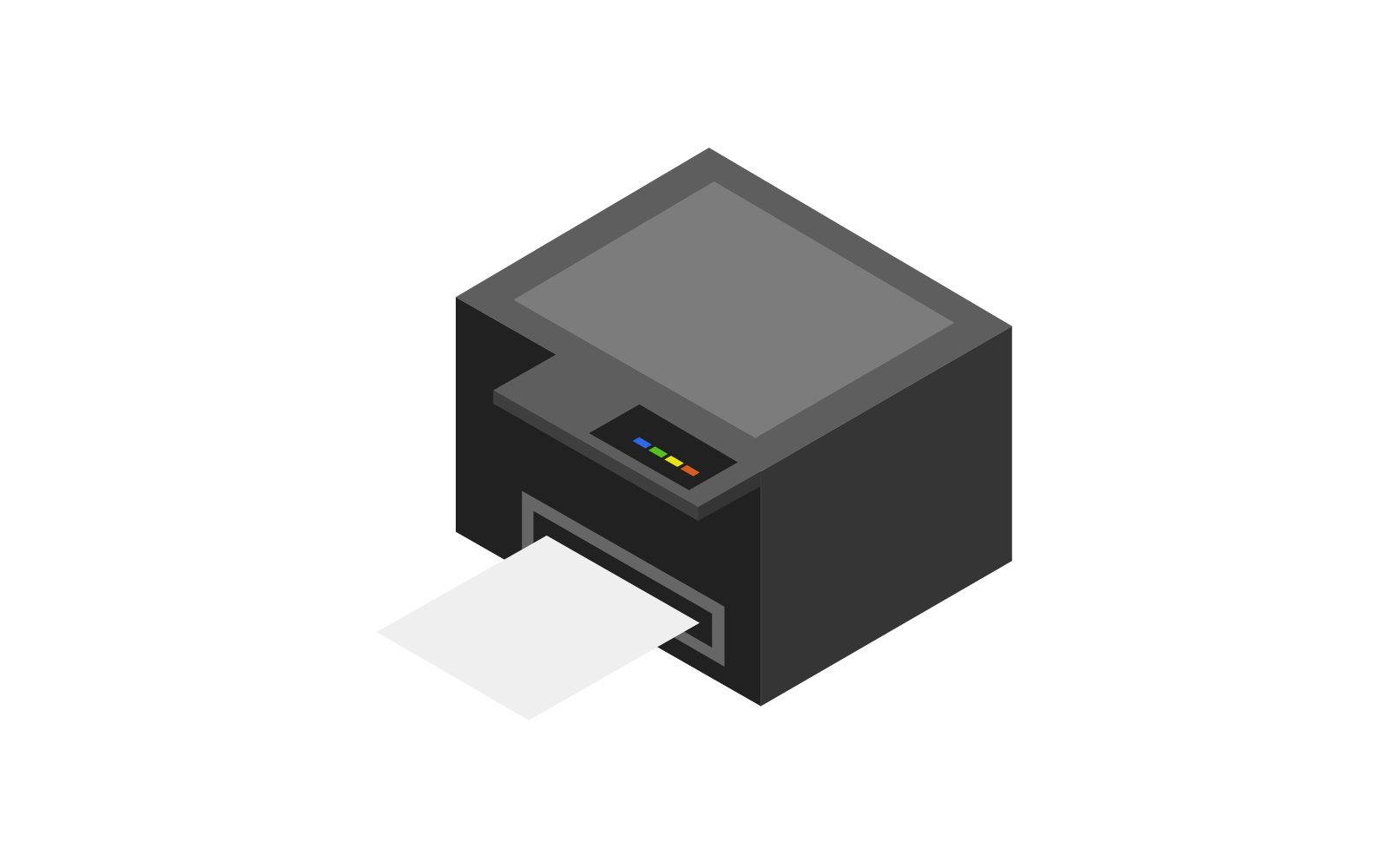 Kit Graphique #338475 Isometric Photocopier Divers Modles Web - Logo template Preview
