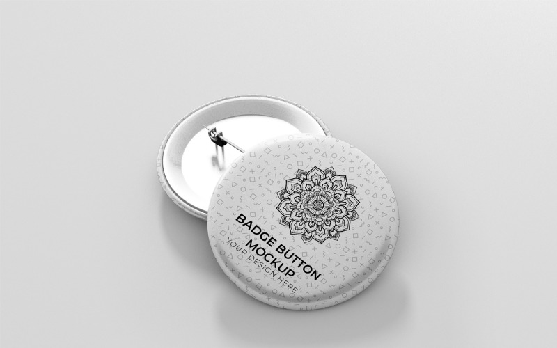 Badge - Badge Button Mockup 2 Product Mockup