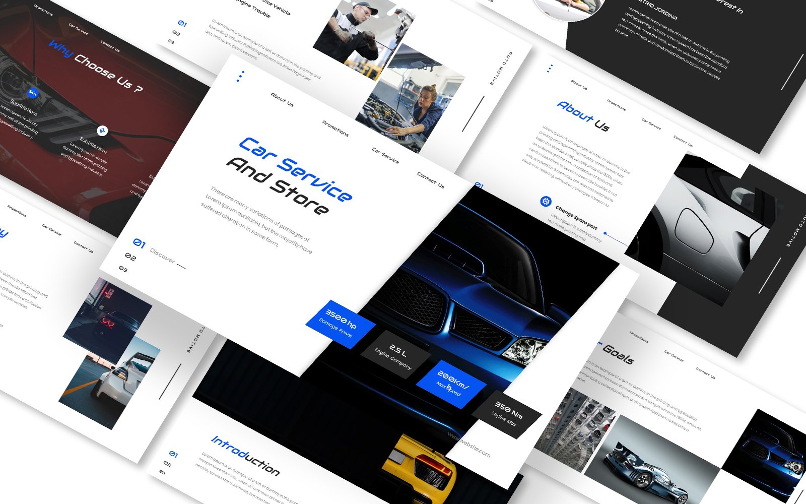 Template #338508 Machine Manufacturing Webdesign Template - Logo template Preview