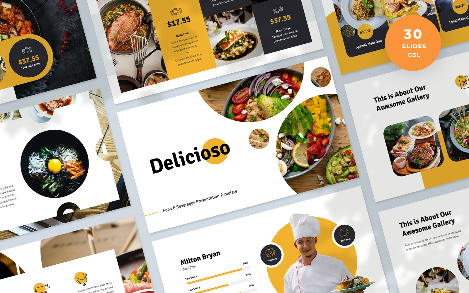 Template #338527 Cafe Chef Webdesign Template - Logo template Preview