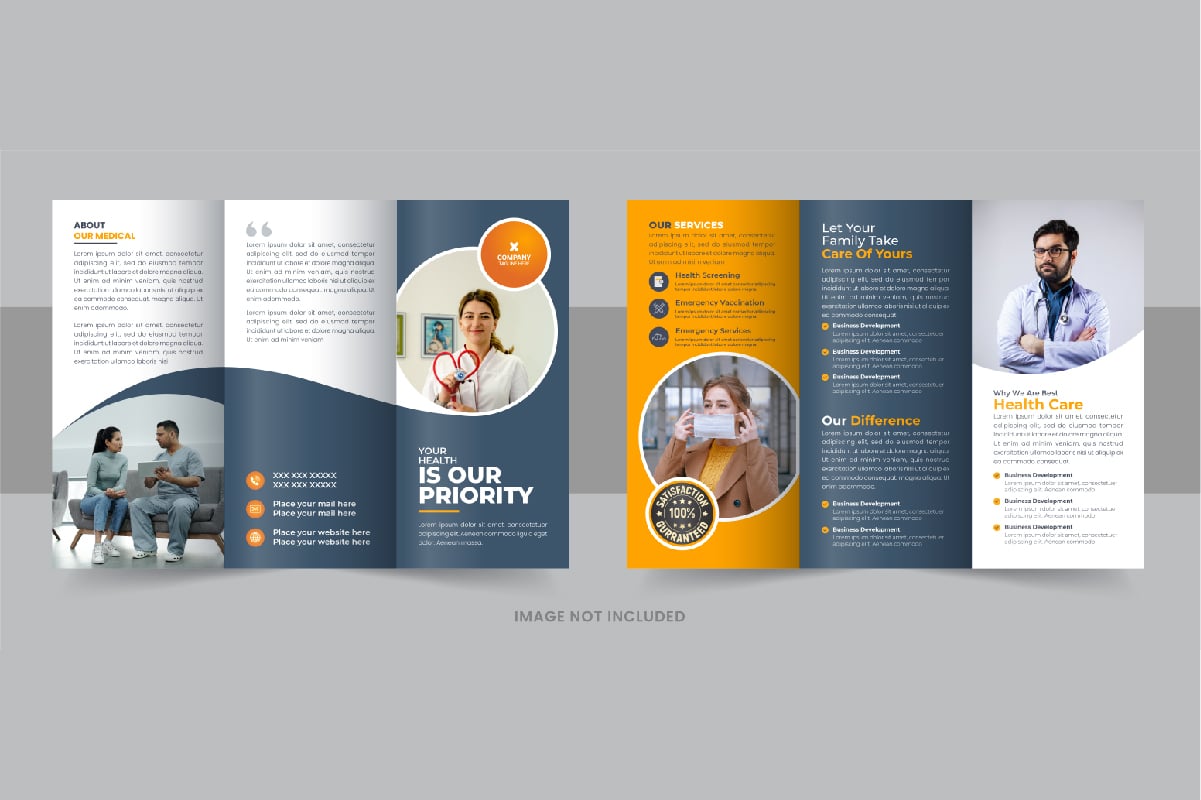 Template #338539 Leaflet Medical Webdesign Template - Logo template Preview