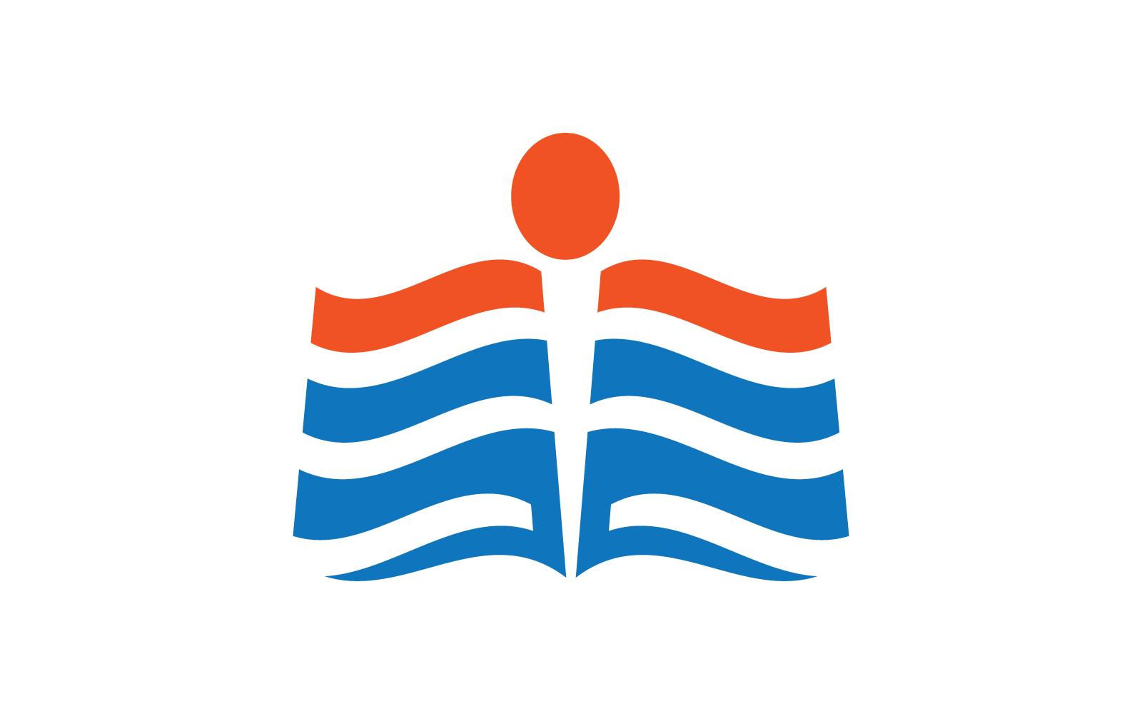 Boek onderwijs sjabloon vector embleemontwerp