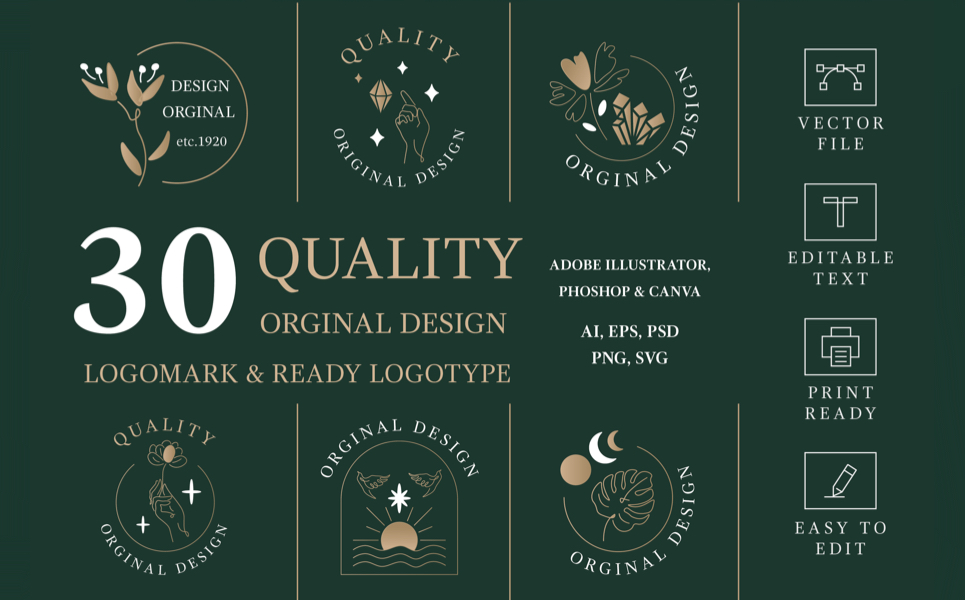 Kit Graphique #338693 Logo Typography Divers Modles Web - Logo template Preview
