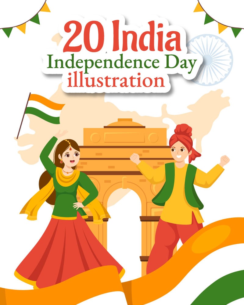 Kit Graphique #338721 India Jour Divers Modles Web - Logo template Preview