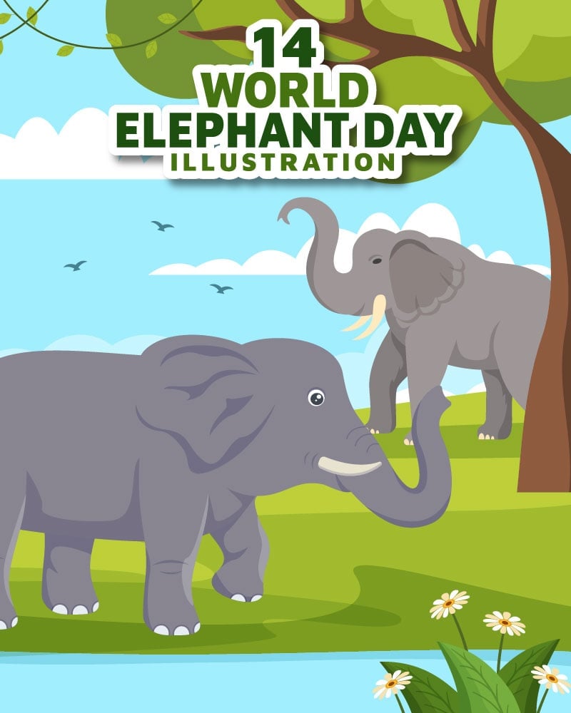 Kit Graphique #338732 World Elephant Divers Modles Web - Logo template Preview