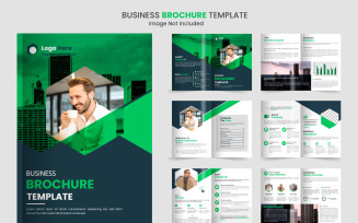 Brochure template layout design and corporate company profile minimal brochure template design