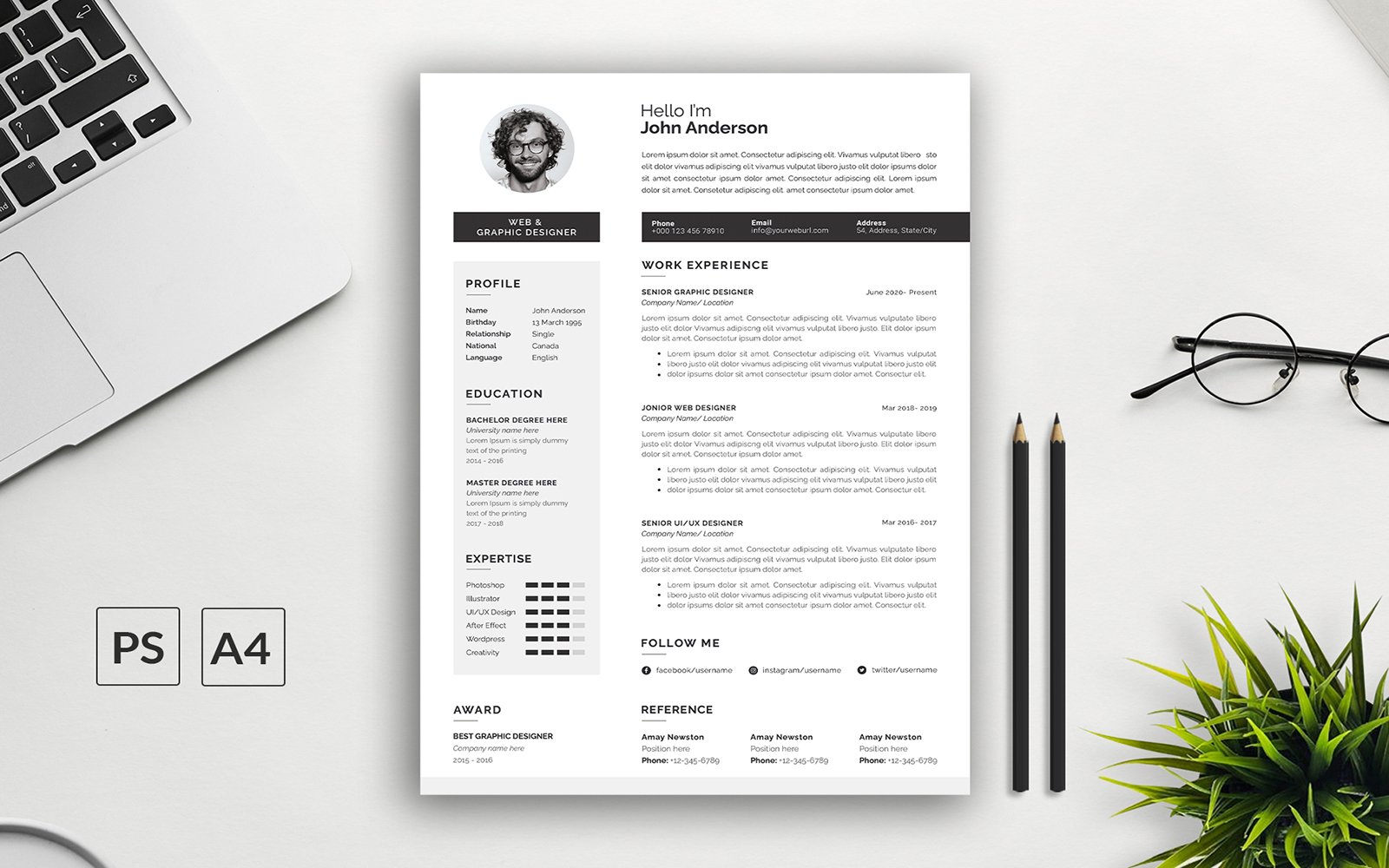 Template #338881 Job Cover Webdesign Template - Logo template Preview