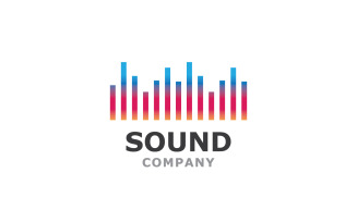 Sound equalizer music logo player audio v1