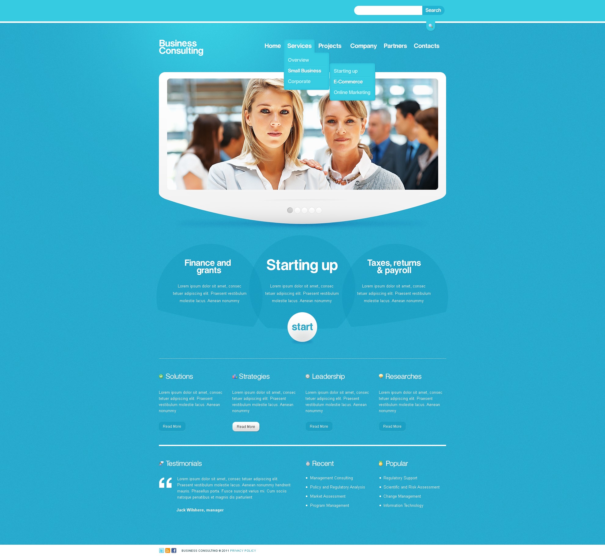 Consulting Joomla Template 33980