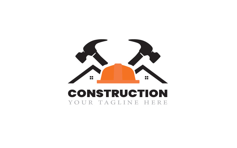 Construction Logo Design For All Company and architectural offices Logo Template