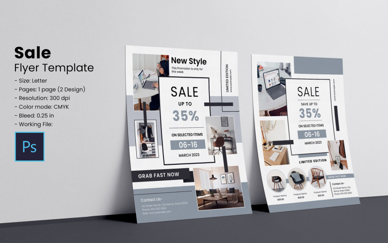 Product Sale / Promotional Flyer Corporate Identity