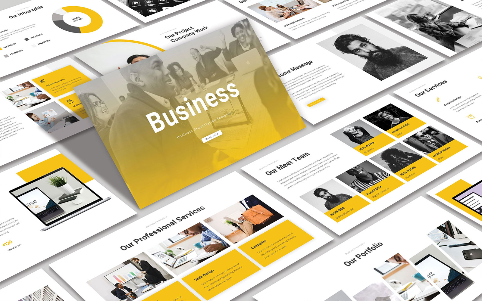 Template #339314 Business Clean Webdesign Template - Logo template Preview