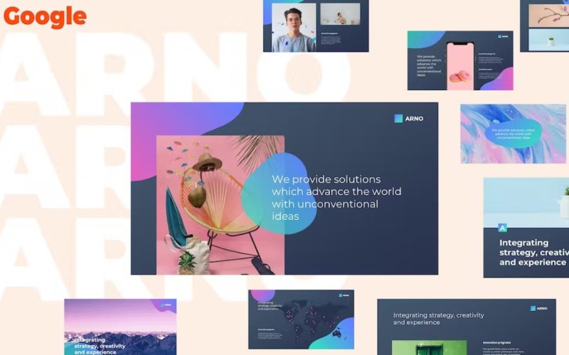 ARNO - Creative and Fresh Google Slides