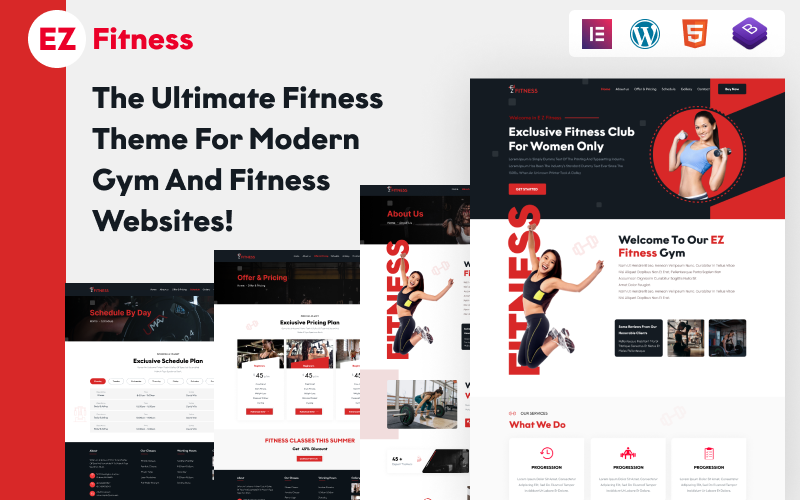 Kit Graphique #339518 Bodybuilder Bodybuilding Web Design - Logo template Preview